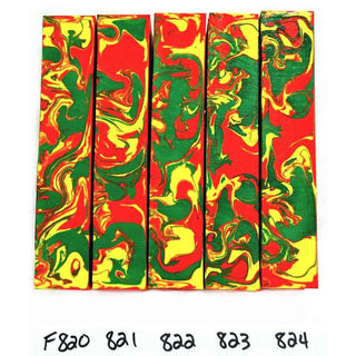 John's Alumilite Pen Blanks #820-824F