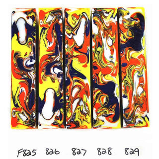 John's Alumilite Pen Blanks #825-829F