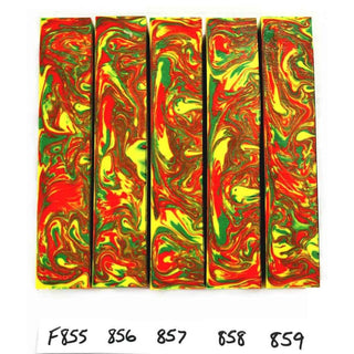 John's Alumilite Pen Blanks #855-859F