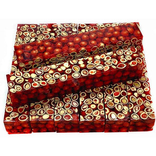 John's Cherry Pit Pen Blanks - Red