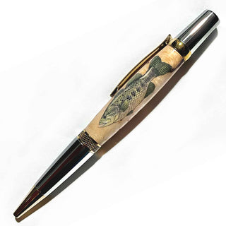 John's Small Mouth Bass Pen Blanks - Sierra
