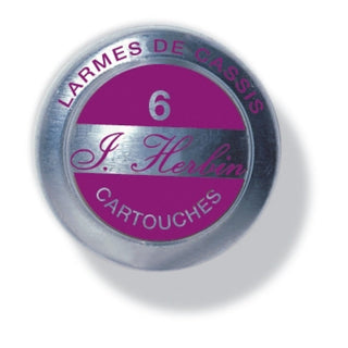 Larmes Cassis J. Herbin Cartridges - Tin of 6