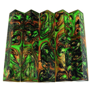 Lava Explosion Pen Blanks #74 - Misty Moor