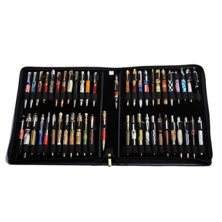 Leather 50 Pen Carry Case