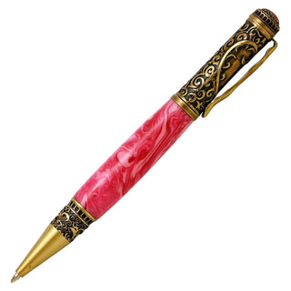 Love Ballpoint Pen Kits In Antique Brass
