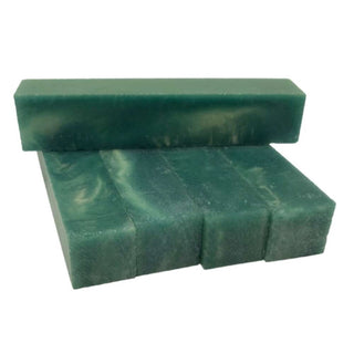 Lucky Green RhinoPlastic Pen Blanks