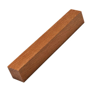 Makore Pen Blank – Premium African hardwood pen turning blank with rich reddish-brown color and fine grain