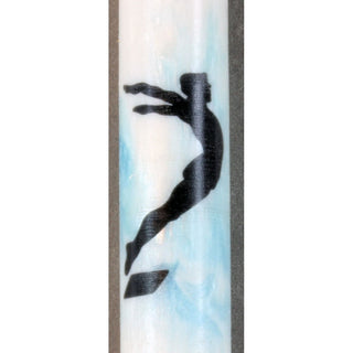 Male Diver Rotacrylic Pen Blank