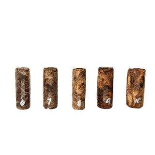 Maple Burl Pre-Tubed Pen Blanks #6-10