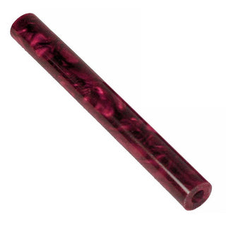 Maroon Aquapearl Acrylic Pen Blank - 5/8" Pre-Drilled
