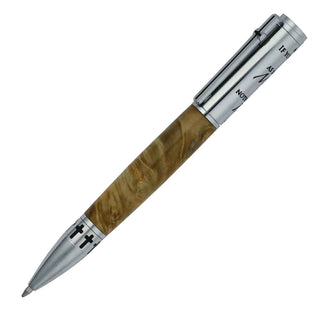 Matthew 17:20 Mustard Seed Ballpoint Pen Kit. In Chrome