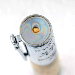 Matthew 17:20 Mustard Seed Ballpoint Pen Kit. In Chrome. Cap detail