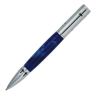 Matthew 17:20 Mustard Seed Ballpoint Pen Kit. In Chrome Front view