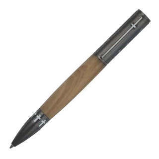 Matthew 17:20 Mustard Seed Ballpoint Pen Kit. In Gun Metal Front view