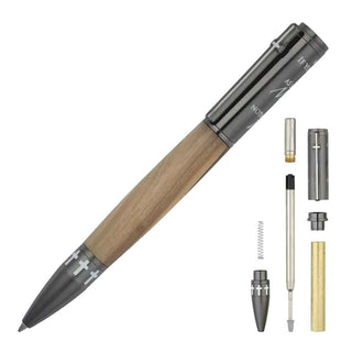 Matthew 17:20 Mustard Seed Ballpoint Pen Kit. In Gun Metal Parts