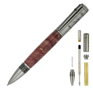 Matthew 17:20 Mustard Seed Ballpoint Pen Kit. In Antique Pewter Parts