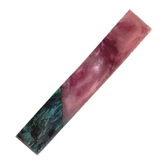 Hybrid Pen Blanks - Glittering Mauve & Dyed Maple