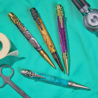 Medical Twist Pen Kits (PSI). Group of 4 in assorted platings