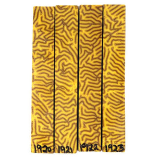 Micarta Pen Blanks - Mustard Custard #1920-1923