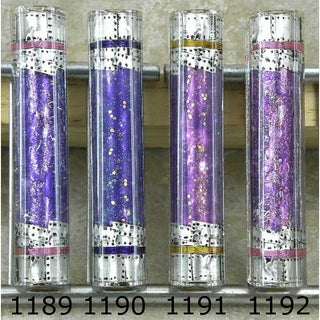 Mik's Mechanical Sparkle Pen Blanks - Zen #1189-1192