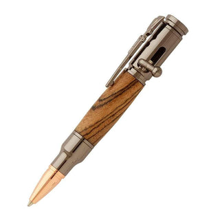 Mini Bolt Action Pen Kits. Gun Metal