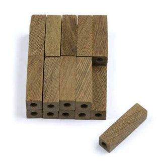 Mini E-Z Wenge Pen Blanks - 9/16" Pre-Drilled 20 Pack