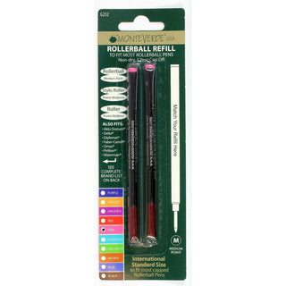 Monteverde 888 Rollerball Refills - Rainbow Carded (Choose From 8 Colors!)