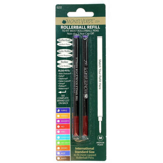 Monteverde 888 Rollerball Refills - Rainbow Carded (Choose From 8 Colors!)