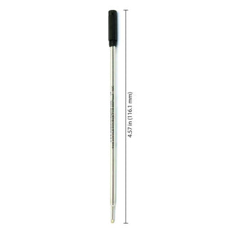 Monteverde Ballpoint Refills To Fit Cross - Black - 2 Pk