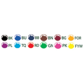 Monteverde Ink Cartridges - Black (6 Pack)