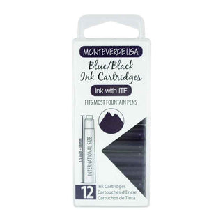 Monteverde Ink Cartridges - Blue-Black