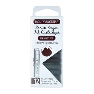 Monteverde Ink Cartridges - Brown Sugar