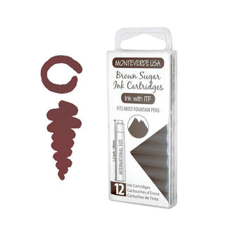 Monteverde Ink Cartridges - Brown Sugar
