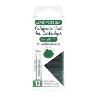Monteverde Ink Cartridges - California Teal