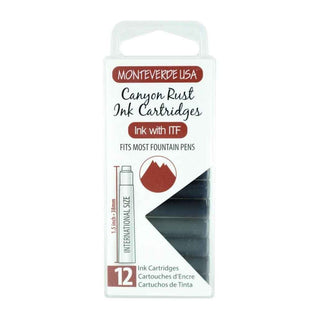 Monteverde Ink Cartridges - Canyon Rust