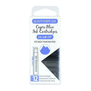 Monteverde Ink Cartridges - Capri Blue
