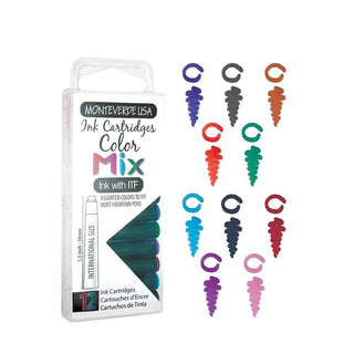 Monteverde Ink Cartridges - Color Mix