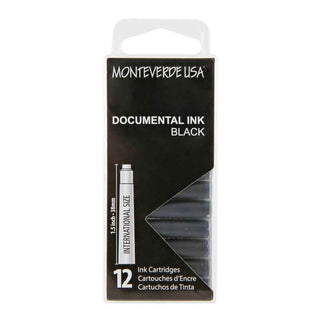 Monteverde Ink Cartridges - Documental Black