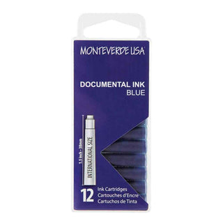 Monteverde Ink Cartridges - Documental Blue