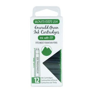 Monteverde Ink Cartridges - Emerald Green