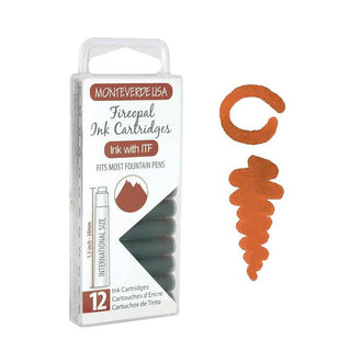 Monteverde Ink Cartridges - Fire Opal