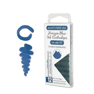 Monteverde Ink Cartridges - Horizon Blue