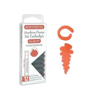 Monteverde Ink Cartridges - Mandarin Orange