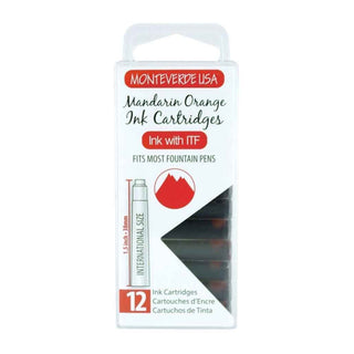 Monteverde Ink Cartridges - Mandarin Orange