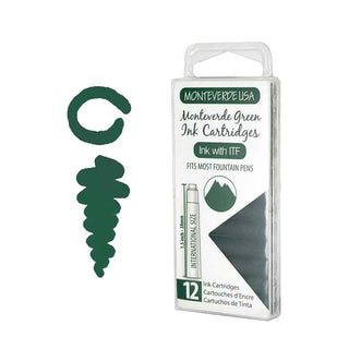 Monteverde Ink Cartridges - Monteverde Green