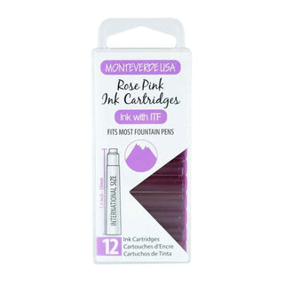 Monteverde Ink Cartridges - Rose Pink