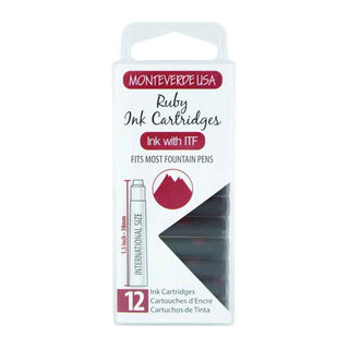Monteverde Ink Cartridges - Ruby