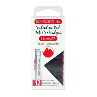 Monteverde Ink Cartridges - Valentine Red