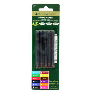 Monteverde Magnum Ink Cartridges - Brown