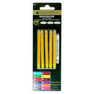 Monteverde Magnum Ink Cartridges - Fluorescent Yellow